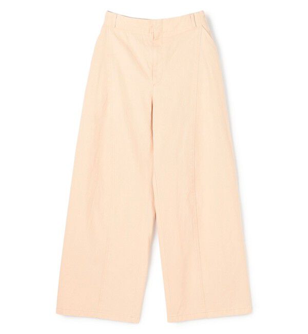 BEIGE,「PREHNA / コットンツイル カービーシームワイドパンツ」|その他|