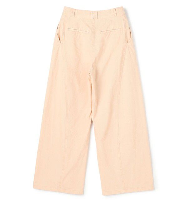 BEIGE,「PREHNA / コットンツイル カービーシームワイドパンツ」|その他|