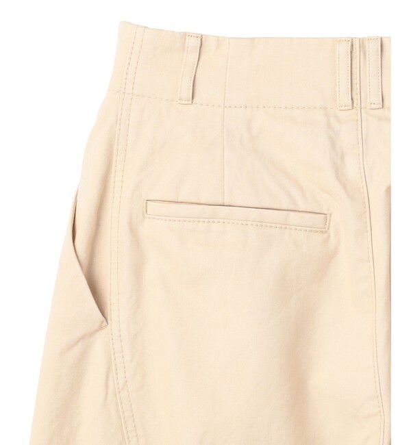 BEIGE,「PREHNA / コットンツイル カービーシームワイドパンツ」|その他|