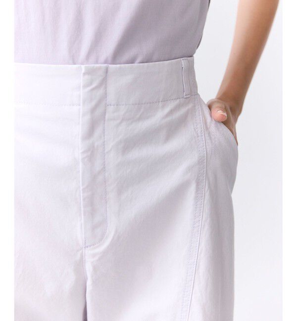 BEIGE,「PREHNA / コットンツイル カービーシームワイドパンツ」|その他|