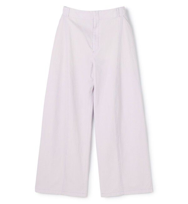 BEIGE,「PREHNA / コットンツイル カービーシームワイドパンツ」|その他|