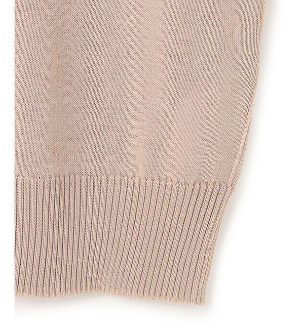 BEIGE,「ARSENOPY / コットンドライタッチ Vネックニット」|ニット・セーター|