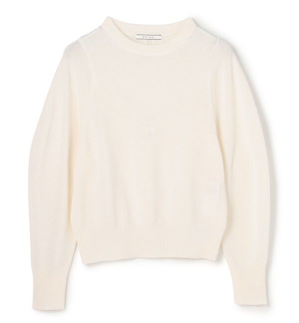 BEIGE,「ARSENOPY / コットンドライタッチクルーネックニット」|ニット・セーター|