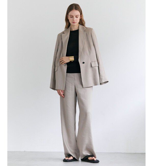 BEIGE,「ARSENOPY / コットンドライタッチクルーネックニット」|ニット・セーター|