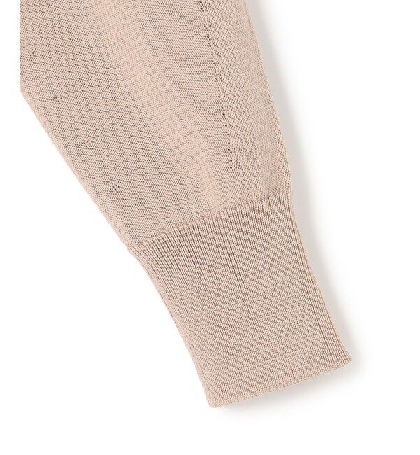 BEIGE,「ARSENOPY / コットンドライタッチクルーネックニット」|ニット・セーター|