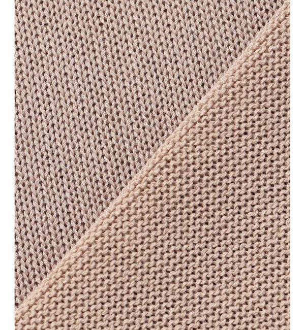 BEIGE,「ARSENOPY / コットンドライタッチクルーネックニット」|ニット・セーター|