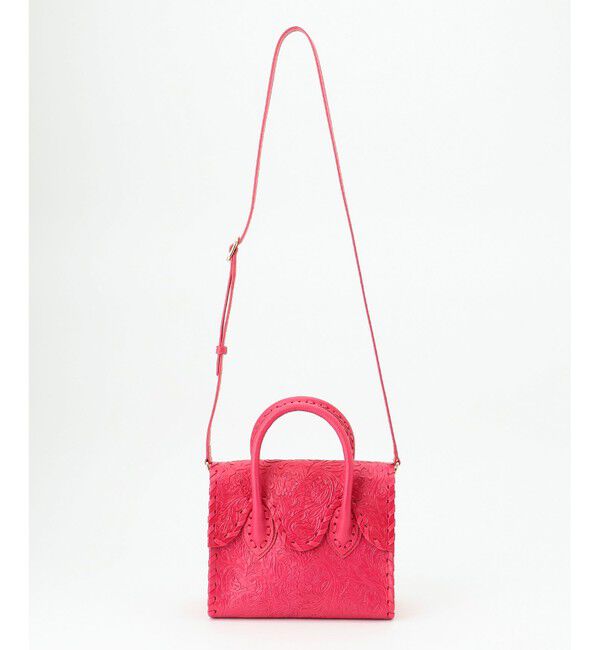 Carving Tribes「EmbossRSTH」|ショルダー・メッセンジャー|レッド