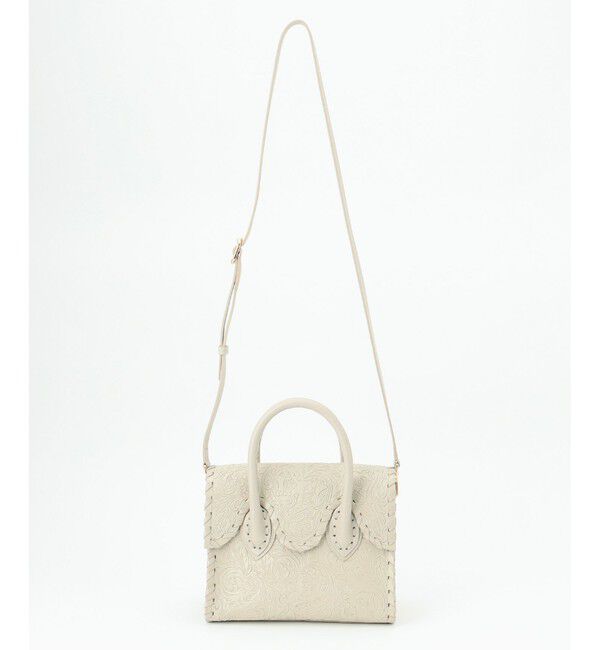 Carving Tribes「EmbossRSTH」|ショルダー・メッセンジャー|エクリュ