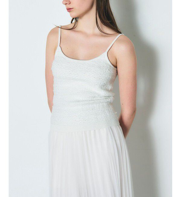 Diagram「ラメツイードニットキャミ」|ニット・セーター|