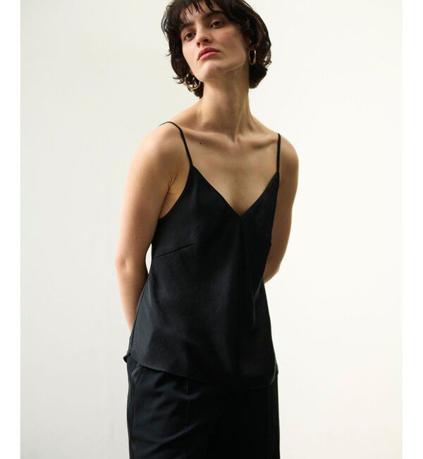 Grace Class「サテンキャミソール」|キャミソール|ブラック