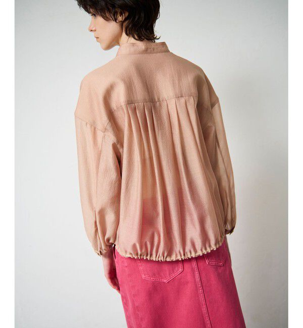 Grace Class「シアードレープブルゾン」|ブルゾン・スタジャン|