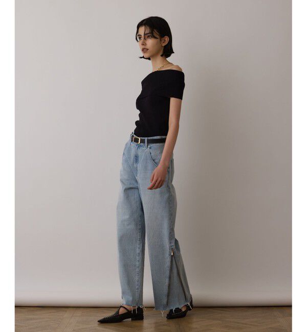 Diagram「オフショルリブニットトップ」|その他|