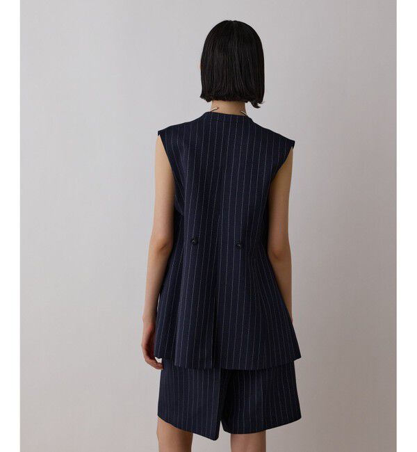 Diagram「ストライプノーカラージレ」|ベスト・ジレ|