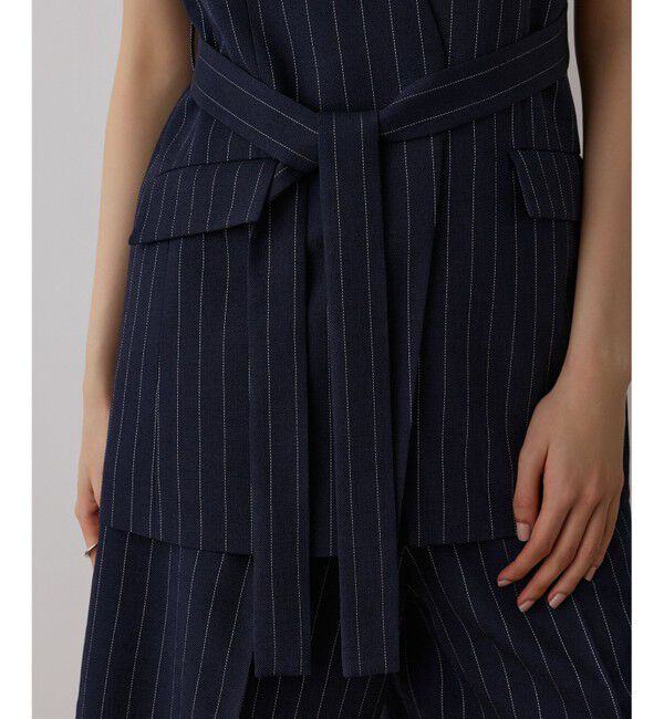 Diagram「ストライプノーカラージレ」|ベスト・ジレ|