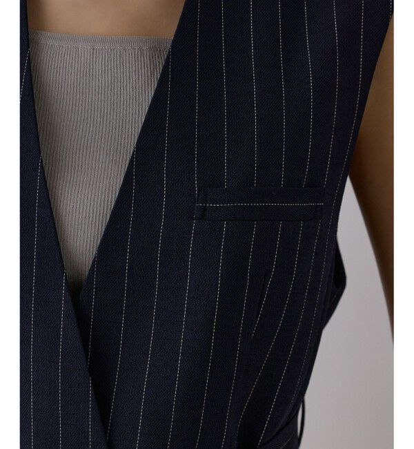 Diagram「ストライプノーカラージレ」|ベスト・ジレ|