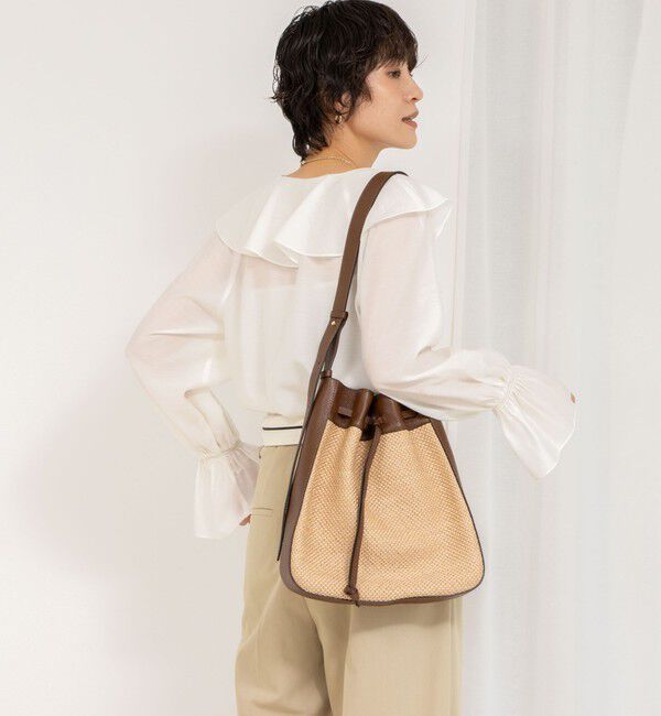 NOLLEY'S sophi「シアーラッフルブラウス」|シャツ・ブラウス|