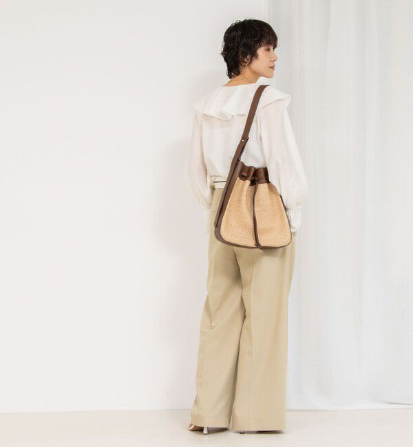 NOLLEY'S sophi「シアーラッフルブラウス」|シャツ・ブラウス|