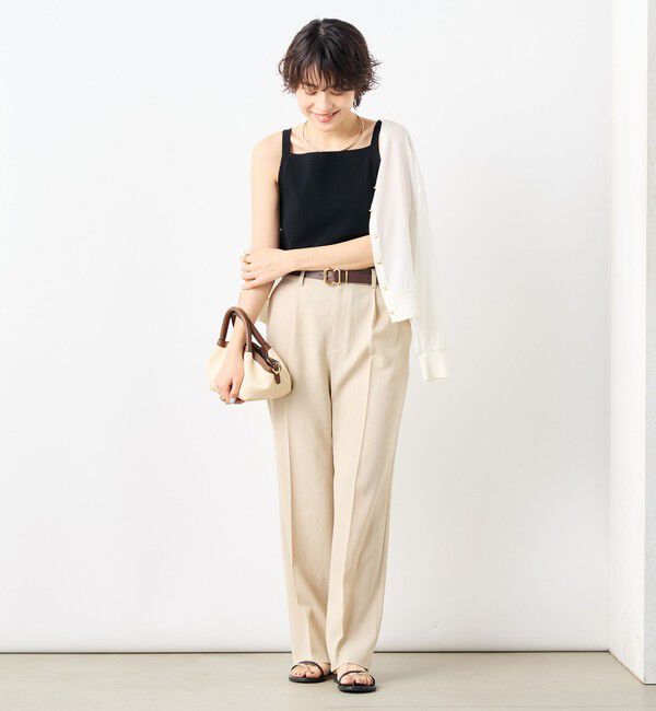 NOLLEY'S「《手洗い可能》総針オトナタンクトップ」|タンクトップ|