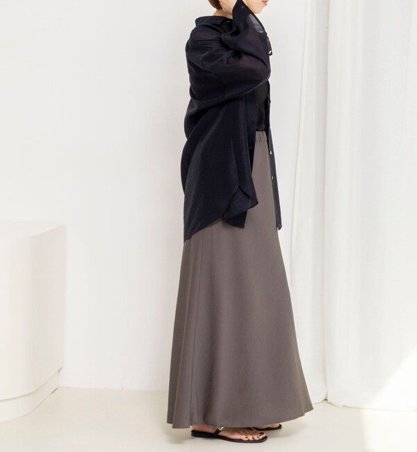 NOLLEY'S「ウォッシャブルセルロースシルクシアーシャツ」|シャツ・ブラウス|