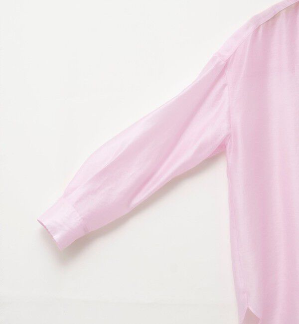 NOLLEY'S「ウォッシャブルセルロースシルクシアーシャツ」|シャツ・ブラウス|