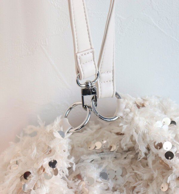 fredy emue「フェザースパンコール2wayセミショルダーバッグ」|ショルダー・メッセンジャー|