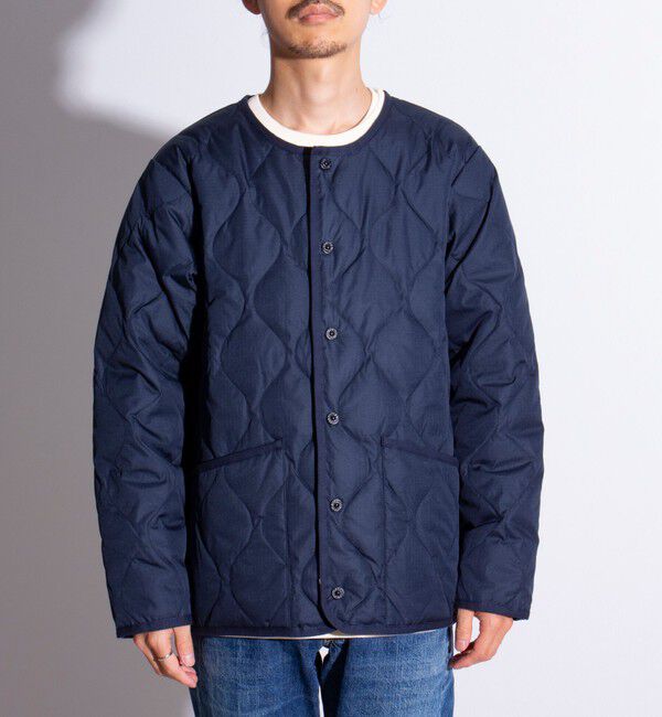 GLOSTER「【TAION/タイオン】GLOSTER別注 ミリタリーライナージャケット ノーカラーMA-1 M65」|ダウン|