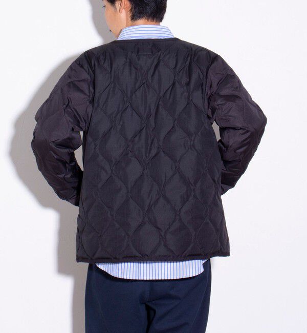 GLOSTER「【TAION/タイオン】GLOSTER別注 ミリタリーライナージャケット ノーカラーMA-1 M65」|ダウン|