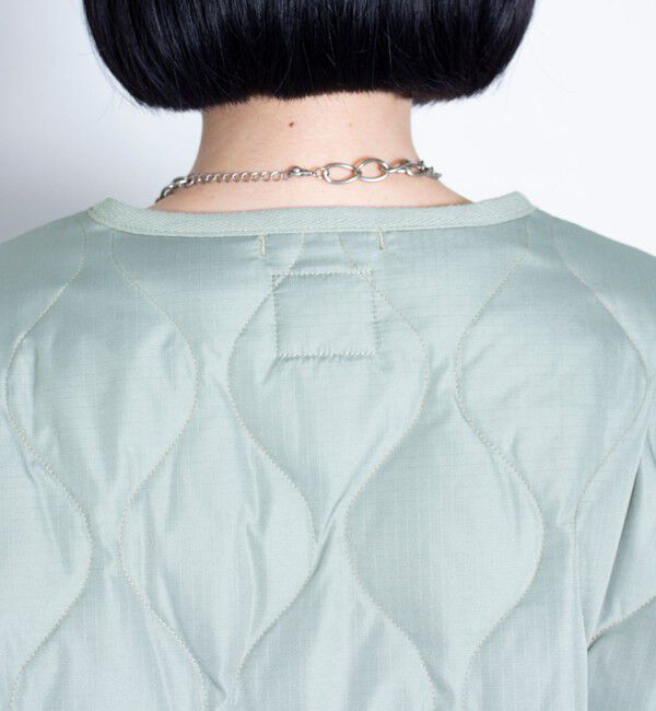 GLOSTER「【TAION/タイオン】GLOSTER別注 ミリタリーライナージャケット ノーカラーMA-1 M65」|ダウン|