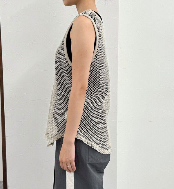 fredy emue「メッシュチュニックタンクトップ」|タンクトップ|