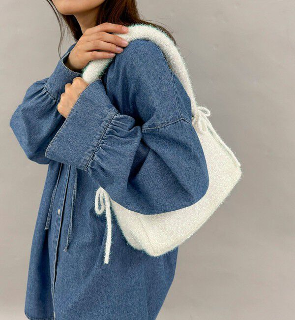 fredy emue「【CASSELINI/キャセリーニ】キラキラモールワンショルバッグ」|ハンドバッグ|