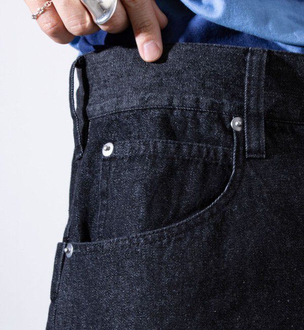 GLOSTER「【GLOSTER/グロスター】8オンスデニム ワイドショートパンツ ハーフパンツ」|その他|