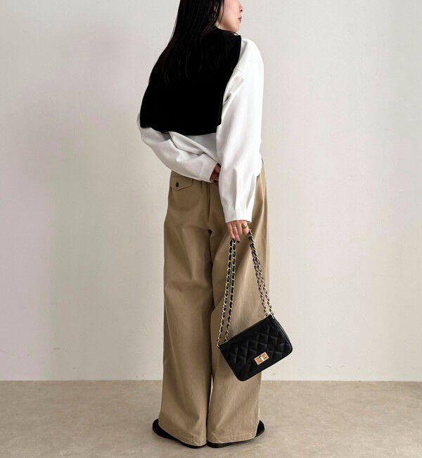 fredy emue「【セットアップ対応】パウダリーツイルコクーンブラウス」|シャツ・ブラウス|