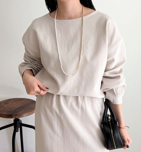 fredy emue「【セットアップ対応】パウダリーツイルコクーンブラウス」|シャツ・ブラウス|