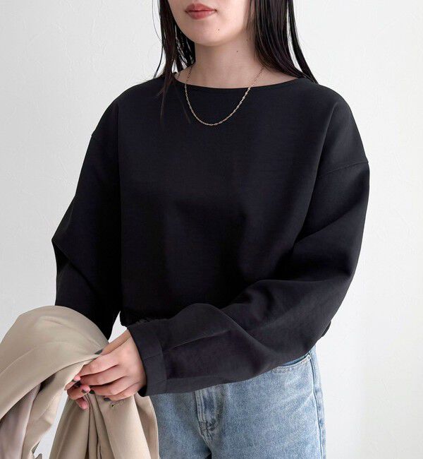 fredy emue「【セットアップ対応】パウダリーツイルコクーンブラウス」|シャツ・ブラウス|