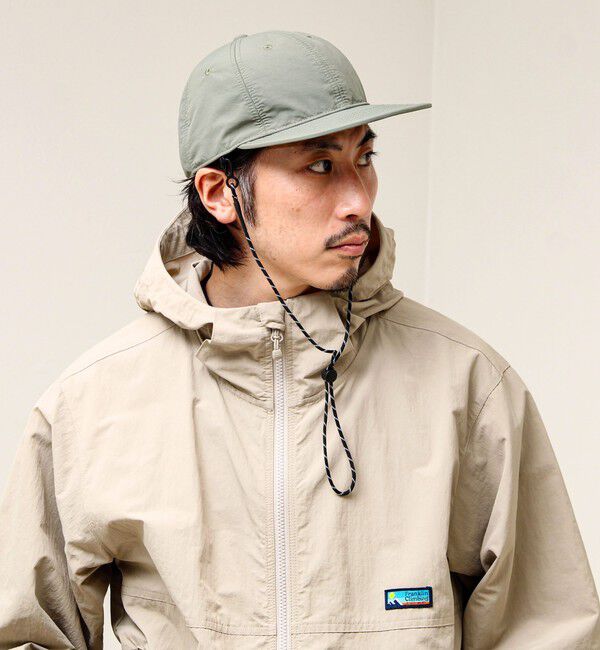 GLOSTER「【シェイド着脱で2WAY】NYLON SHADE CAP」|キャップ・キャスケット|