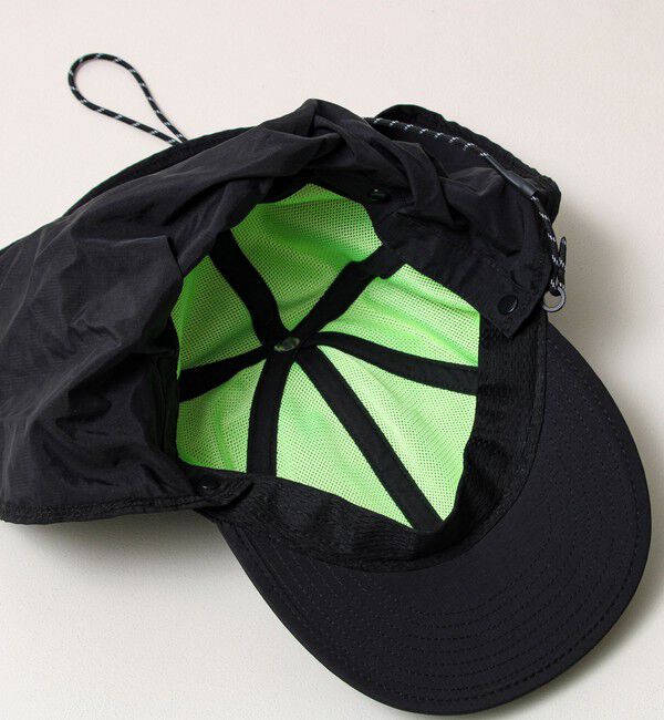 GLOSTER「【シェイド着脱で2WAY】NYLON SHADE CAP」|キャップ・キャスケット|