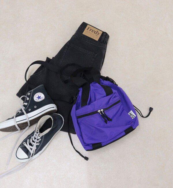 fredy emue「【Drifter/ドリフター】HANDLE POCKET TOTE BAG」|ショルダー・メッセンジャー|パープル