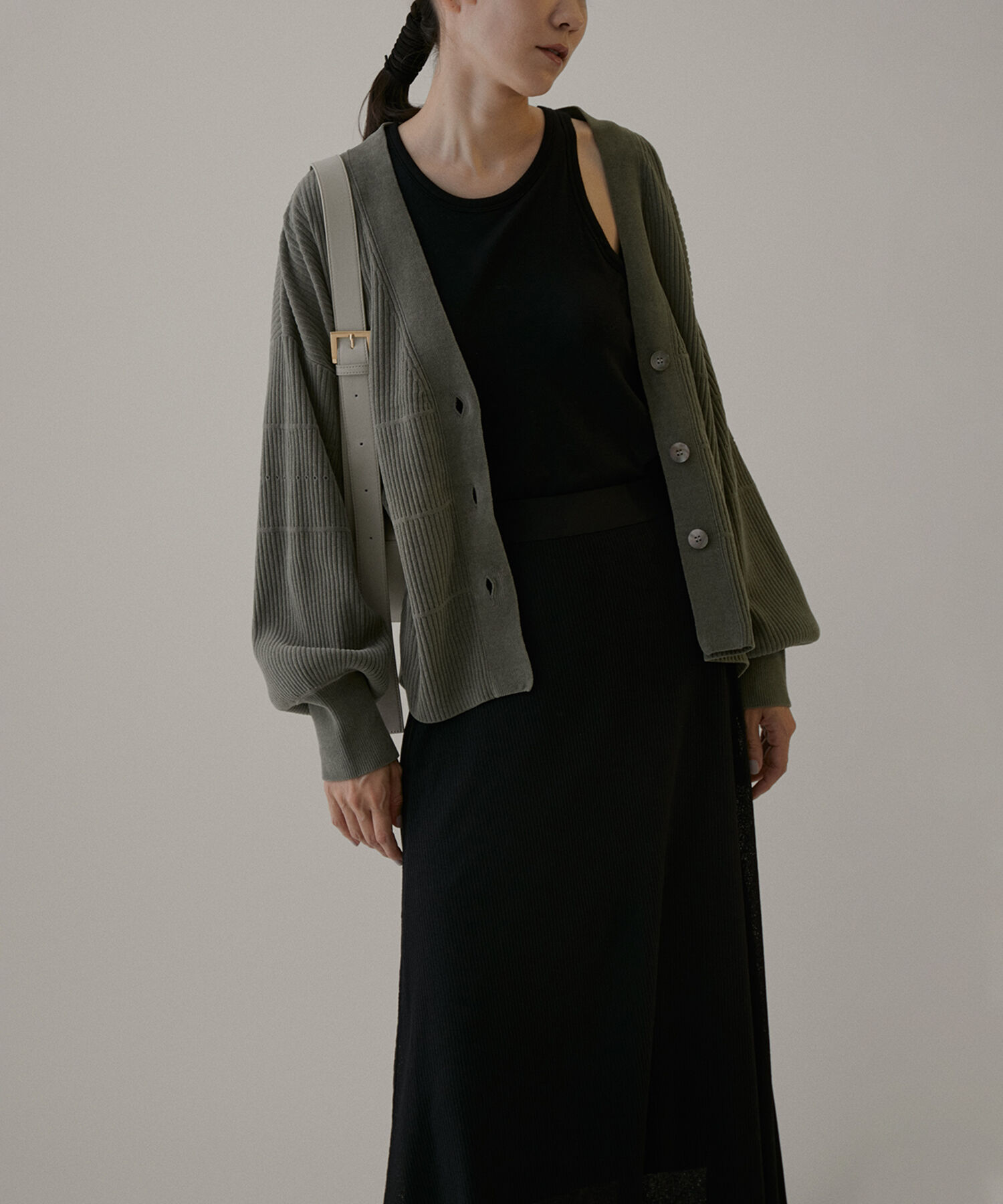 SALON adam et rope'「【Smile Cotton】カップ付きアメリカンスリーブタンクトップ」|タンクトップ|