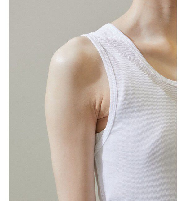 SALON adam et rope'「nu=layerスクープネックタンクトップ」|タンクトップ|