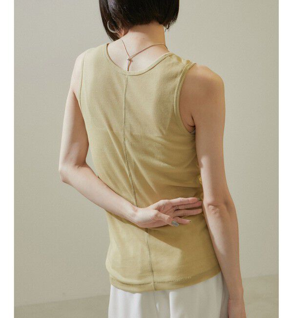 SALON adam et rope'「nu=layerスクープネックタンクトップ」|タンクトップ|