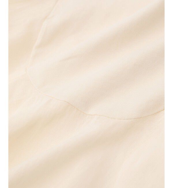 SALON adam et rope'「【AAYUSHI（アユーシ） for SALON】別注ペプラムラッフルTシャツ」|Tシャツ・カットソー|