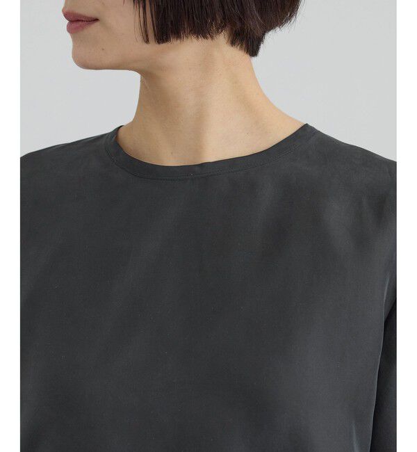 SALON adam et rope'「[26SS]GENTLE SILK ハーフスリーブプルオーバー」|Tシャツ・カットソー|