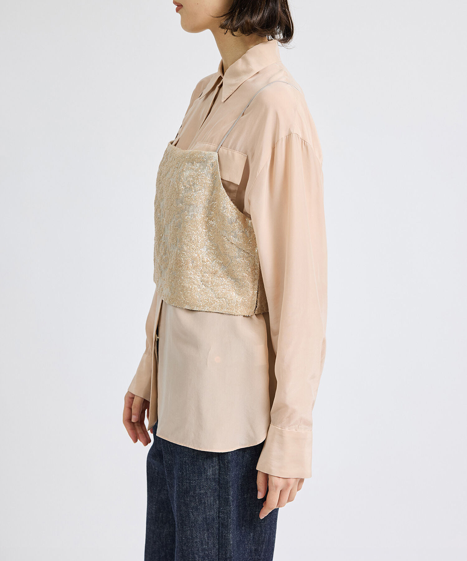 ROP&Eacute;「スパンコールキャミソール」|キャミソール|