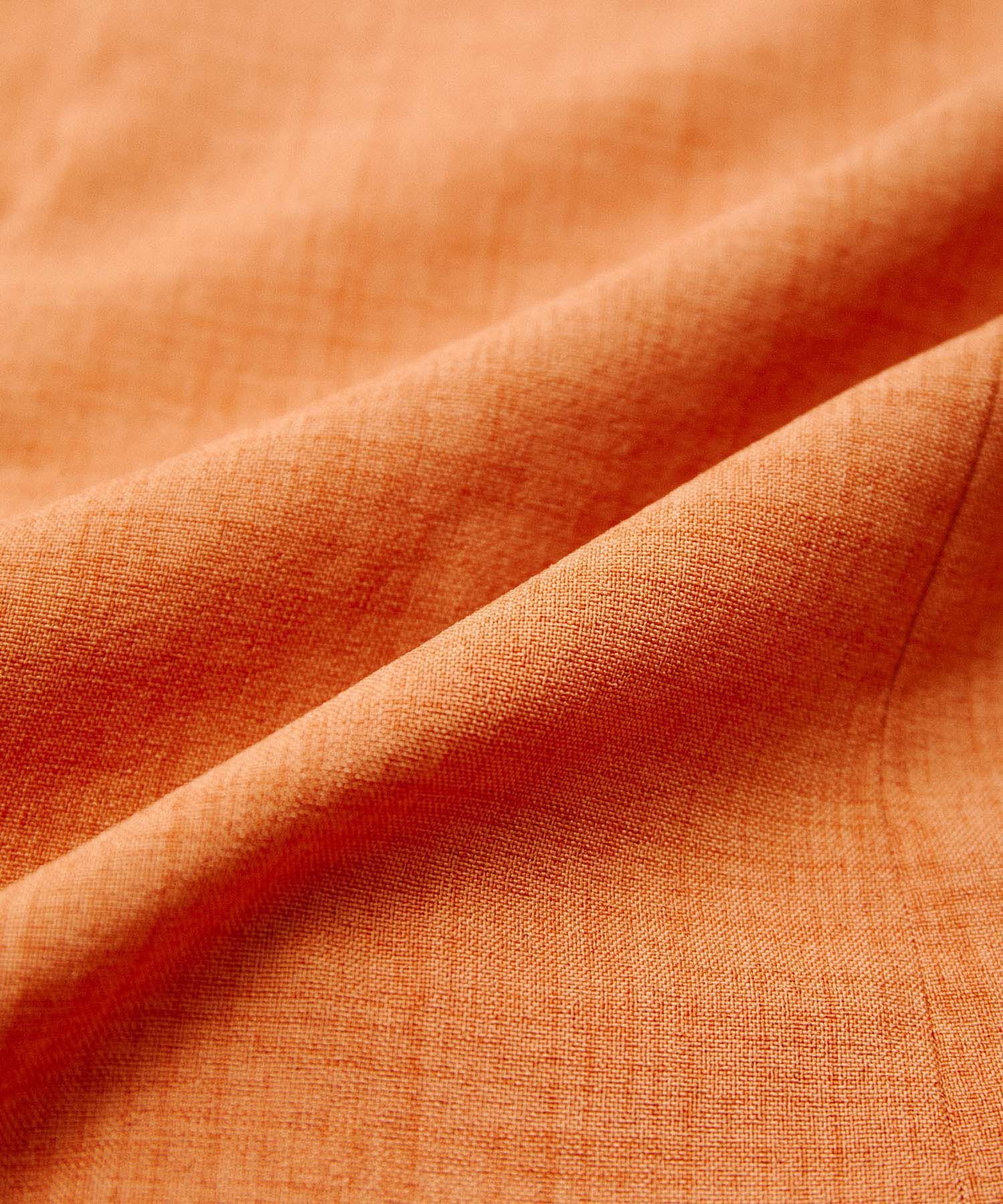 VIS「【洗える・接触冷感】美easyノーカラーVネックジャケット【セットアップ対応】」|ノーカラージャケット|