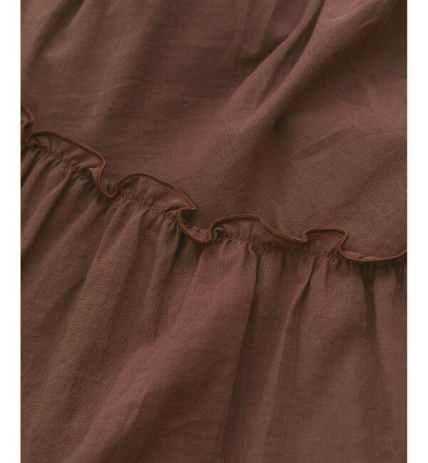 VIS「ボイルティアードスカート」|スカート|