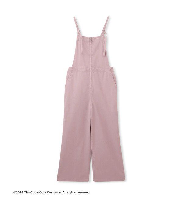 VIS「【Coca-Cola】VIS別注エンブロイダリーサロペット」|オールインワン|