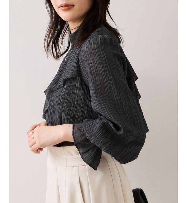 VIS「アシンメトリーティアードブラウス」|シャツ・ブラウス|