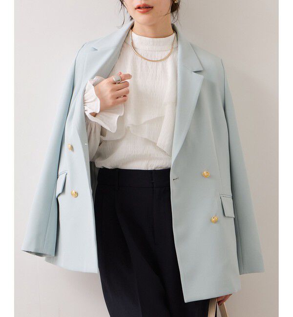 VIS「アシンメトリーティアードブラウス」|シャツ・ブラウス|