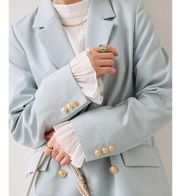 VIS「アシンメトリーティアードブラウス」|シャツ・ブラウス|