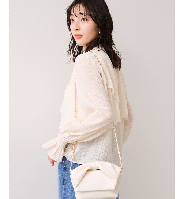 VIS「アシンメトリーティアードブラウス」|シャツ・ブラウス|